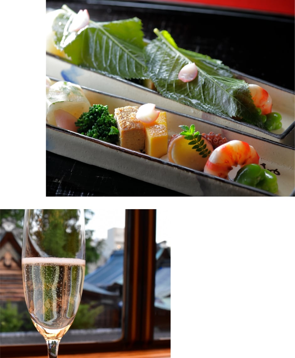 彩雲のような泡立ち。